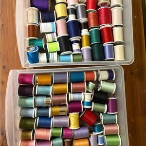 Colorful Thread over 80 spools